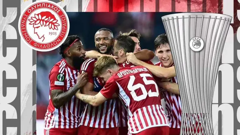 Olympiacos campe&oacute;n de Conference League./ World Football