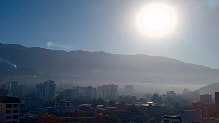 Contaminaci&oacute;n en la ciudad de Cochabamba. VIOLETA SORIA