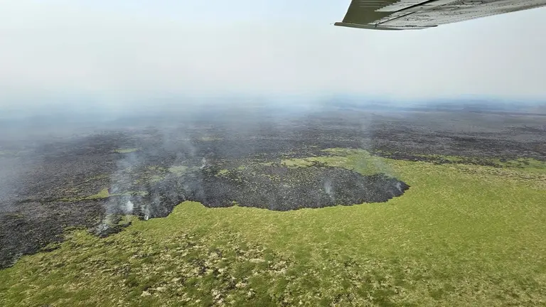 Incendio en Mato Grosso, de Brasil, se extendió a territorio boliviano./ URGENTE.BO