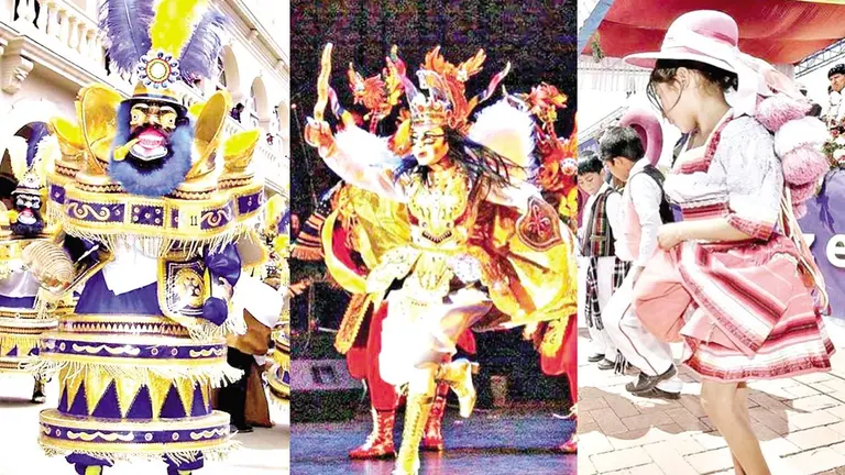 Danzas folcl&oacute;ricas de Bolivia./ ARCHIVO
