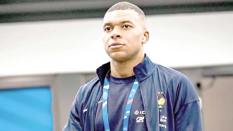 Kylian Mbapp&eacute; es una de las &ldquo;figuras descollantes&rdquo; del seleccionado franc&eacute;s e ir&aacute; &ldquo;por todo&rdquo; en la Eurocopa de Naciones Alemania 2024./ FFF