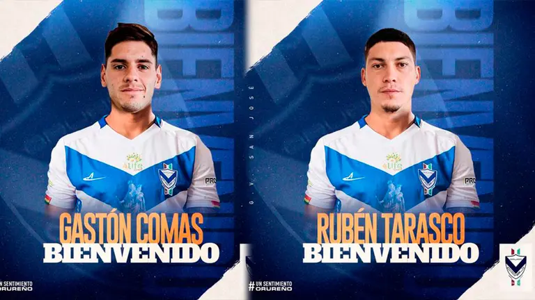 Los jugadores que contrat&oacute; GV San Jos&eacute;./ GVSJ