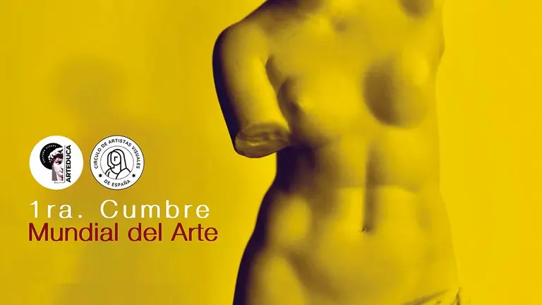 Arte promocional de la 1ra.Cumbre Mundial del Arte./ C&Iacute;RCULO DE ARTISTAS VISUALES DE ESPA&Ntilde;A