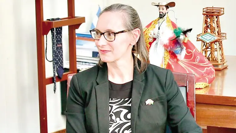 Debra Hevia, la encargada de Negocios de Estados Unidos./ RRSS