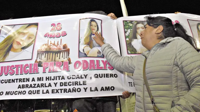 La mam&aacute; de Odalis vive en angustia y desesperaci&oacute;n./ APG