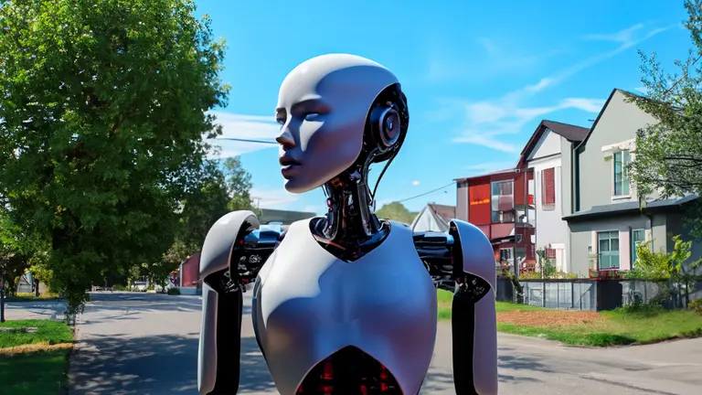 Una robot creada por IA. Opini&oacute;n