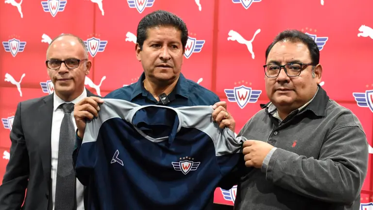El nuevo entrenador de Wilstermann, Eduardo Villegas. No&eacute; Portugal