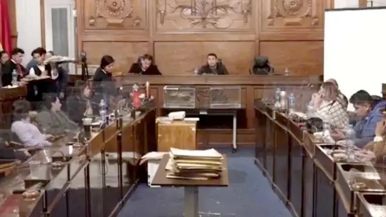 Sesión de la Comisión Mixta de Constitución./ ERBOL