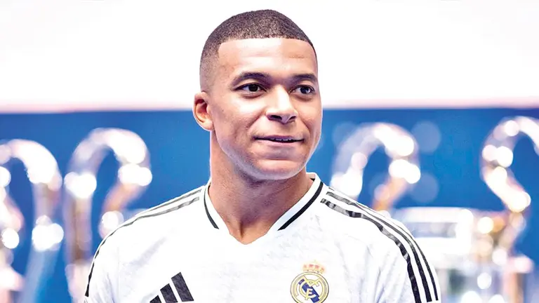 Kylian Mbappé nuevo fichaje del Real Madrid./ VOZ Y MEDIA