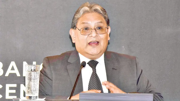 Edwin Rojas, presidente del BCB./ APG