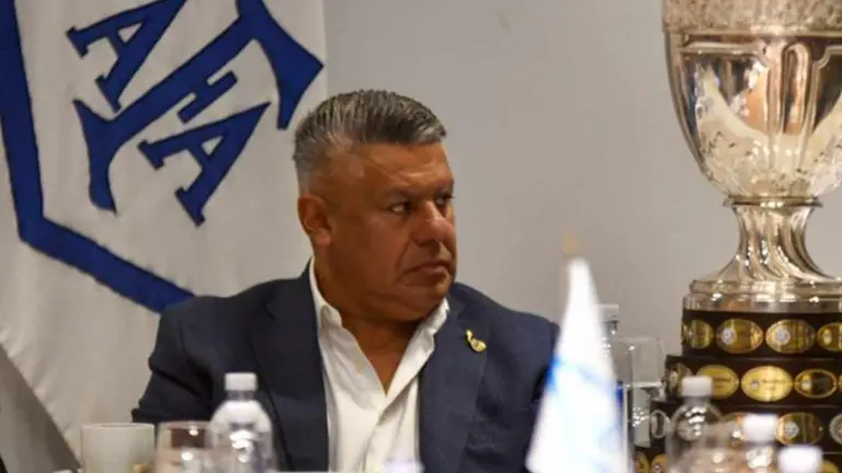 Claudio Tapia, presidente de la AFA. TYCSPORTS.