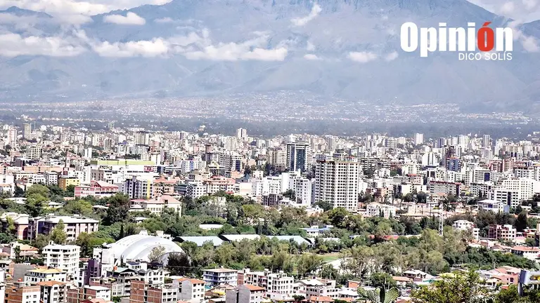 La ciudad de Cochabamba./ DICO SOL&Iacute;S