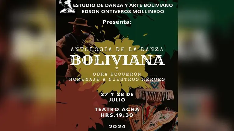 &lsquo;Antología de la danza  boliviana&rsquo;, en  el Teatro Achá./ FACEBOOK