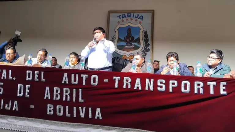 Ampliado del Transporte en Tarija. APG