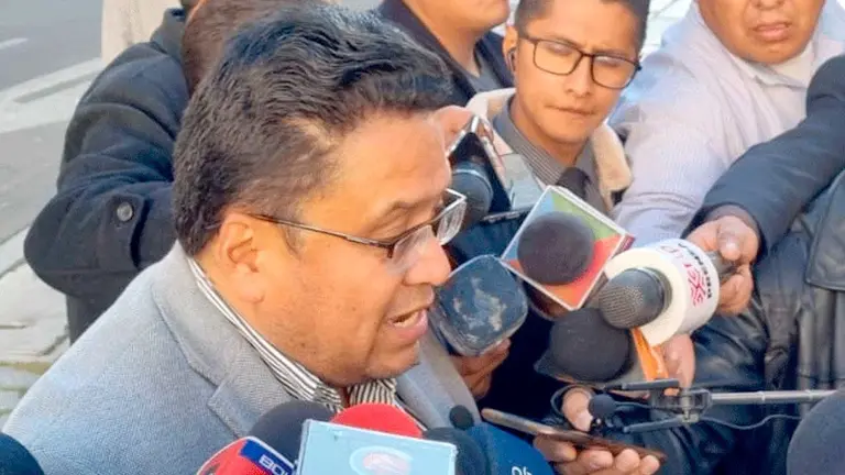 El Procurador General del Estado, César Siles./ ERBOL