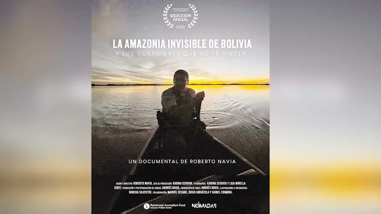Afiche del documental dirigido por Roberto Navia./ N&Oacute;MADAS