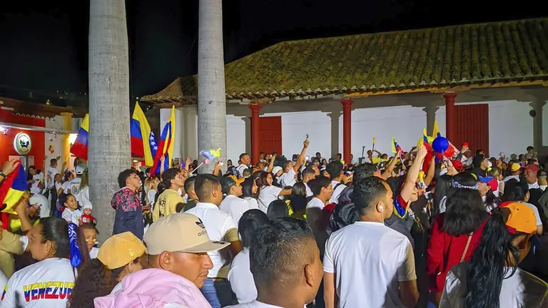 Protestas en Venezuela. Juan David Pazmi&ntilde;o para Oca&ntilde;a Hoy