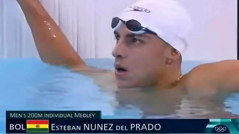 Esteban N&uacute;&ntilde;ez del Prado en su participaci&oacute;n en Par&iacute;s 2024./ EL CRACK.