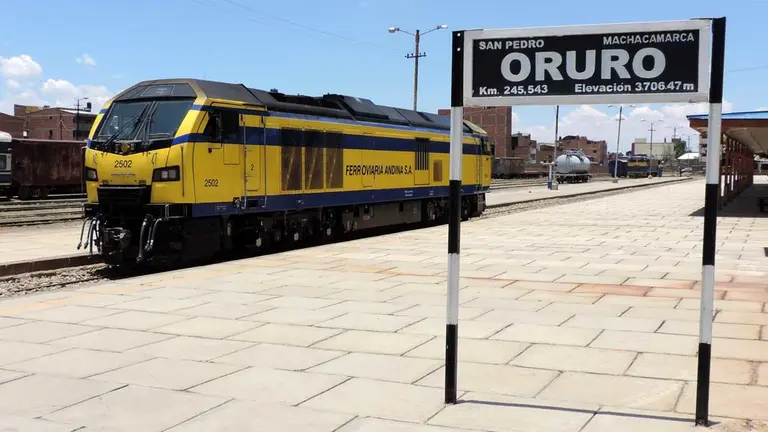 El ferrocarril de Oruro fue inaugurado el 15 de mayo de 1892, durante el gobierno de Aniceto Arce./ ECONOMY