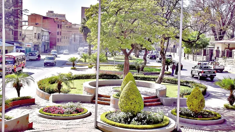 La avenida Aroma, a la altura de la Gobernación, ex Cordeco./ DICO SOLÍS