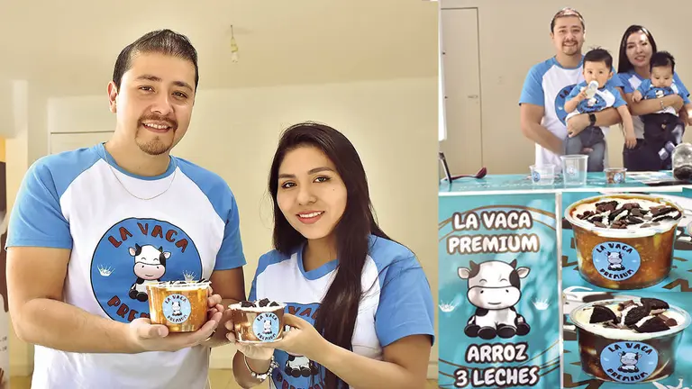 La Vaca Premium es un emprendimiento que lleg&oacute; a Cochabamba para revolucionar la forma de consumir el arroz con leche./ DICO SOL&Iacute;S