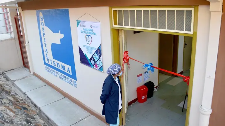 La inauguración del servicio de Salud Mental, este 8 de agosto./ GOBERNACIÓN