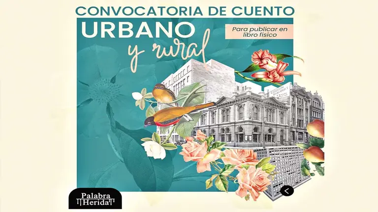 Arte de la convocatoria &lsquo;Cuento Urbano y Rural&rsquo;./ RRSS, EDITORIAL PALABRA HERIDA