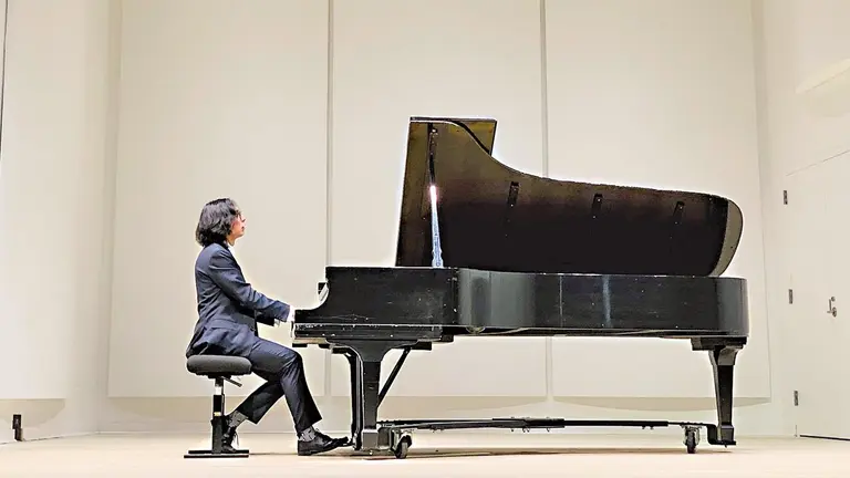 El músico cochabambino Naren Palomino. / CORTESÍA