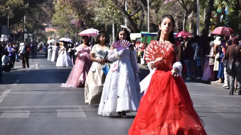 El Paseo de la Alameda, en El Prado, este 11 de agosto. DICO SOL&Iacute;S