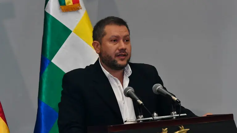 Alejandro Gallardo, ministro de Hidrocarburos./ APG