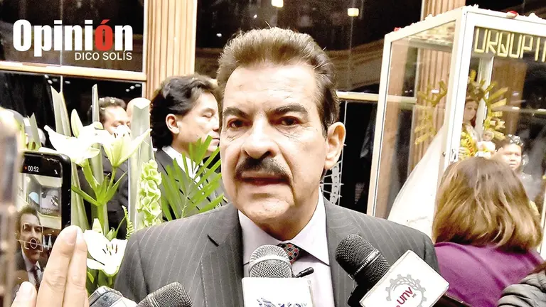 Manfred Reyes Villa, alcalde de Cochabamba/ DICO SOL&Iacute;S