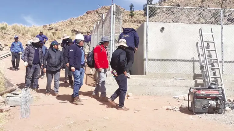 Uno de los proyectos del FPS en Cochabamba./ FPS