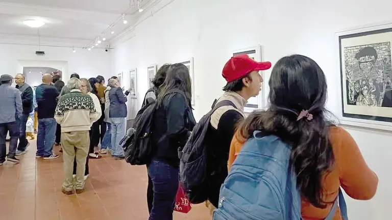 Exposici&oacute;n &lsquo;Mirada Gr&aacute;fica Mexicana&rsquo; en Cochabamba./ RRSS, GRABADORES BOLIVIANOS
