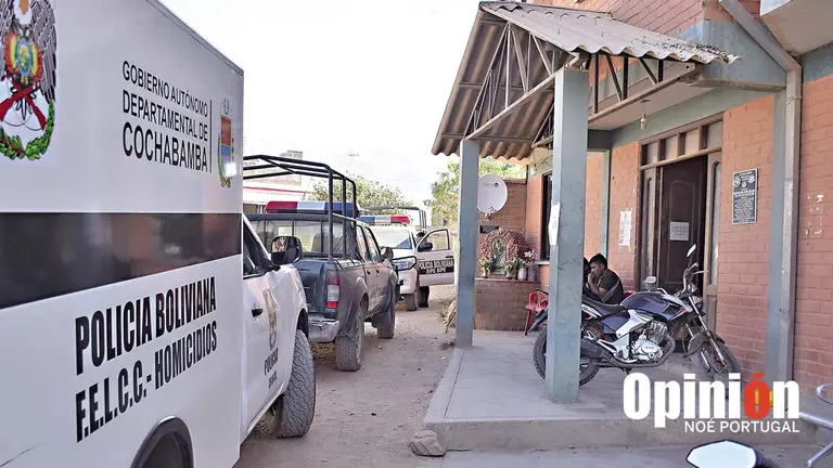 Frontis de la EPI de Sipe Sipe, donde fue trasladado el detenido tras su arresto./ NO&Eacute; PORTUGAL
