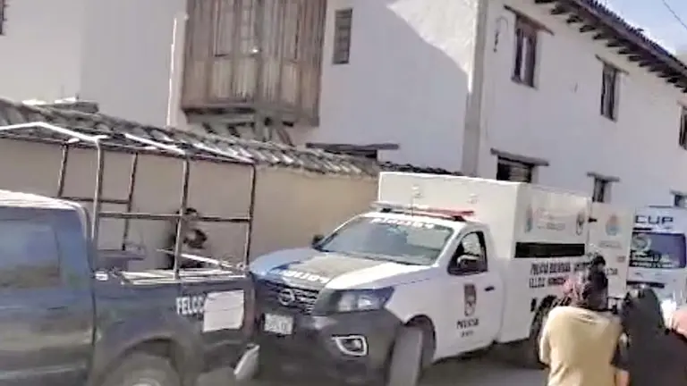 La hacienda en Vinto Chico, Sipe Sipe, donde fueron asesinados los esposos./ CORTESÍA