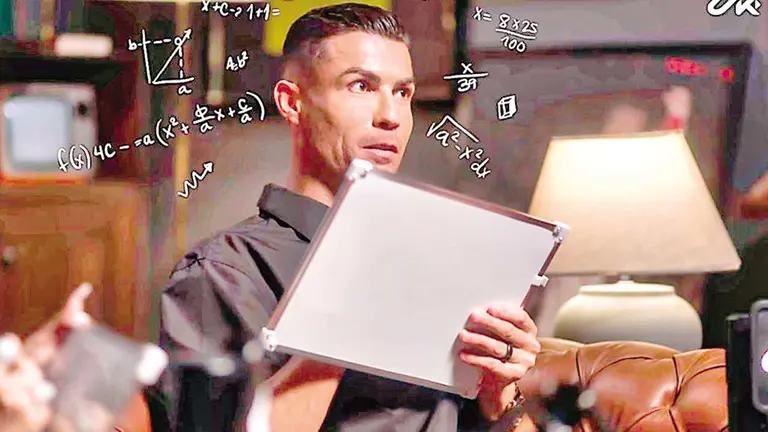 El astro portugués, Cristiano Ronaldo./ GAME ARENA