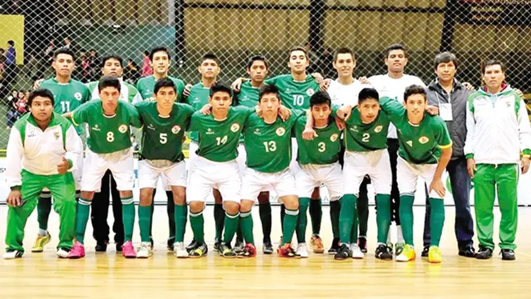 El seleccionado boliviano de futsal Sub 17./ REVISTA ESTAMOS VIVOS
