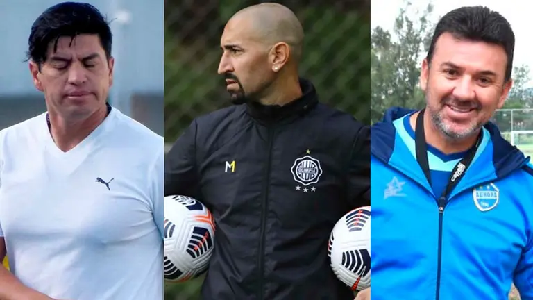 Humberto Viviani, Sergio Orteman y Julio C&eacute;sar Baldivieso. Comp Opini&oacute;n