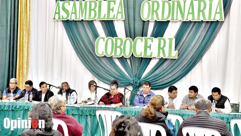 COBOCE realiza 
Asamblea General  Ordinaria de Asociados./ DICO SOL&Iacute;S