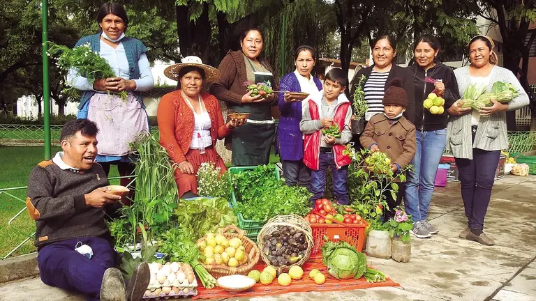 Agricultores de la Asociación Alegría y Fe./ CORTESÍA GTCCJ