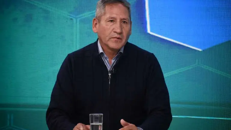 El viceministro de Lucha Contra el Contrabando, Luis Vel&aacute;squez. /  ABI