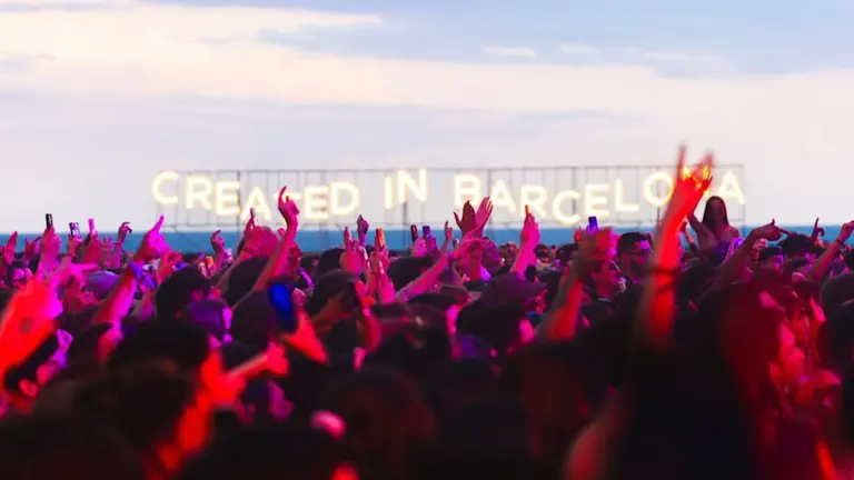 Edici&oacute;n pasada del Primaverea Sound en el Parque del F&oacute;rum de Barcelona, Espa&ntilde;a.