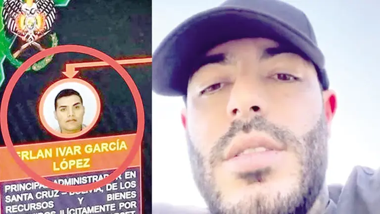 Fotograf&iacute;a (i) brindada por la Polic&iacute;a sobre el &ldquo;brazo derecho&rdquo; de Sebasti&aacute;n Marset./ COMPOSICI&Oacute;N OPINI&Oacute;N