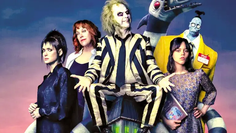 Tim Burton recupera la diversión con &lsquo;Beetlejuice 2&rsquo;./ WARNER BROS