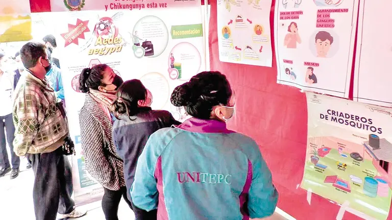 Campa&ntilde;a de limpieza contra el dengue./ ALCALD&Iacute;A DE COCHABAMBA