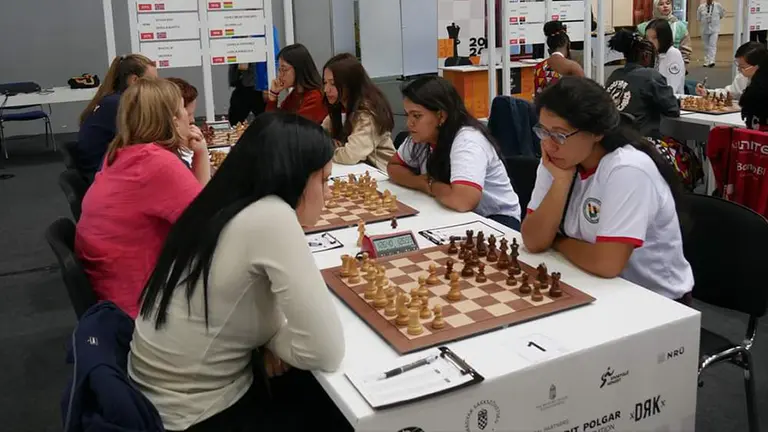 Partidas de las Olimpiadas, en esta jornada./  FIDE AM&Eacute;RICA