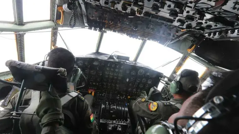 Interior del avi&oacute;n que se utiliz&oacute;. TOMADA DE ABI