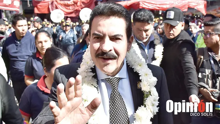 El alcalde de Cochabamba, Manfred Reyes Villa./ DICO SOL&Iacute;S