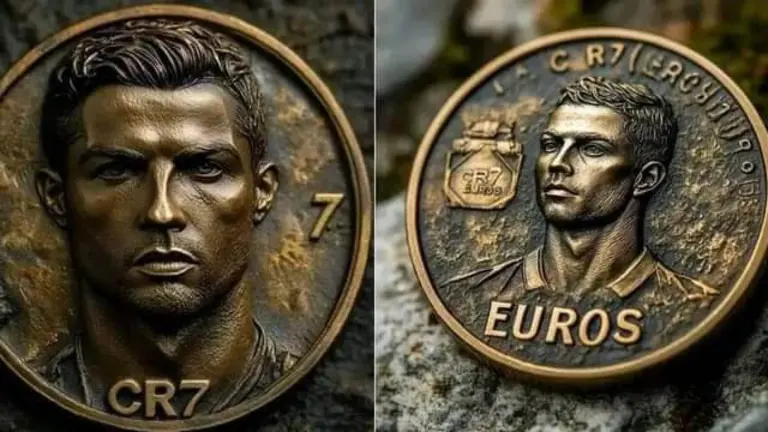 Cristiano Ronaldo tendr&aacute; su propia moneda en Portugal. LA HUELLA.