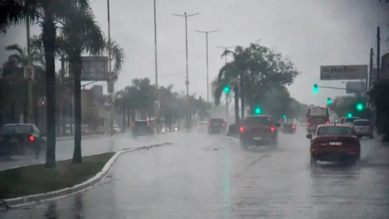 Lluvia en Santa Cruz, en los &uacute;ltimos d&iacute;as./ Urgente